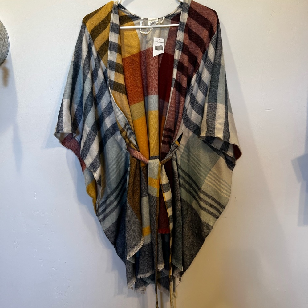 Sweater poncho